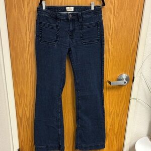 Shyanne life Dark Indigo Wide-Leg Jeans